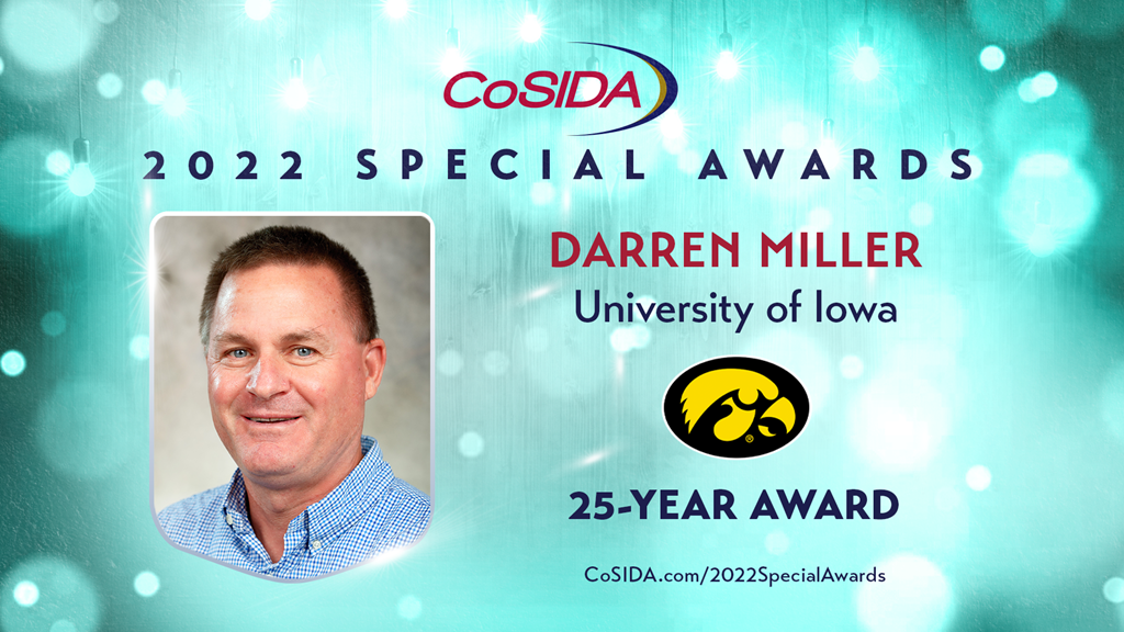 2022 Special Awards Salute: Darren Miller, 25-Year Award